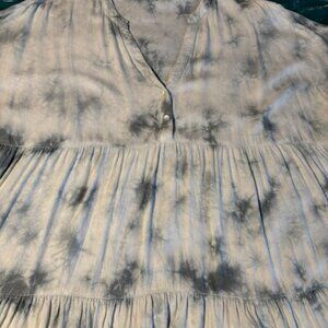 Mudpie Tie-Dye Chambray Dress/Tunic